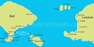 overzicht oversteek van Bali naar Lombok