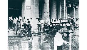 Rellen en bomaanslag in Singapore 1965