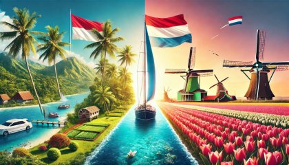 Overgang van Indonesie naar Nederland