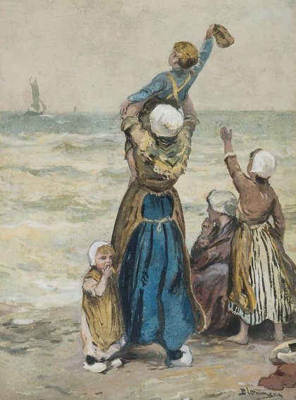 afscheid nemen en uitzwaaien