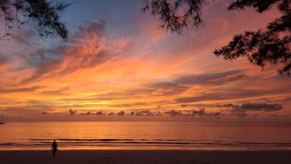 Zonsondergang Secret Place