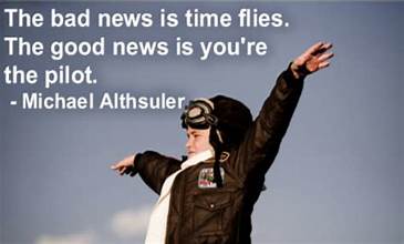 Je maakt je eigen tijd.