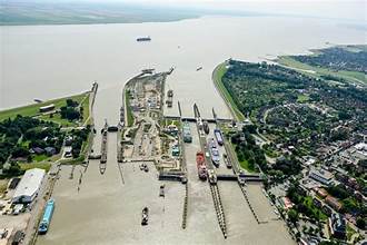 Sluizen van Kielerkanaal.