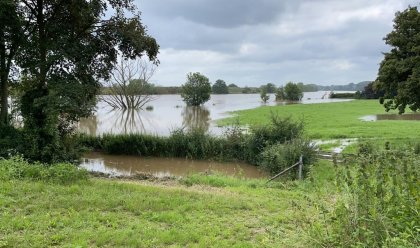 Winterpeil op de Maas